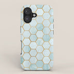 Mermaid Stone with Metallic Accent iPhone Case Gallery Image 1