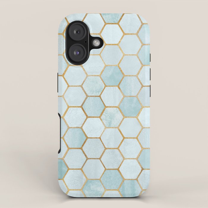 Mermaid Stone with Metallic Accent iPhone Case Gallery Image 1