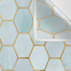 Mermaid Stone with Metallic Accent Wall Tapestry Gallery Image 3