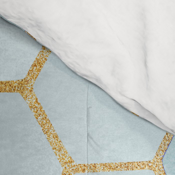 Mermaid Stone with Metallic Accent Comforter Gallery Image 4