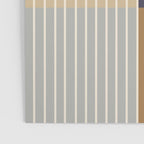 Color Block Line Abstract LIV Neutral Nautical Poster Gallery Image 3