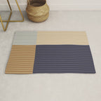 Color Block Line Abstract LIV Neutral Nautical Rug Gallery Image 1