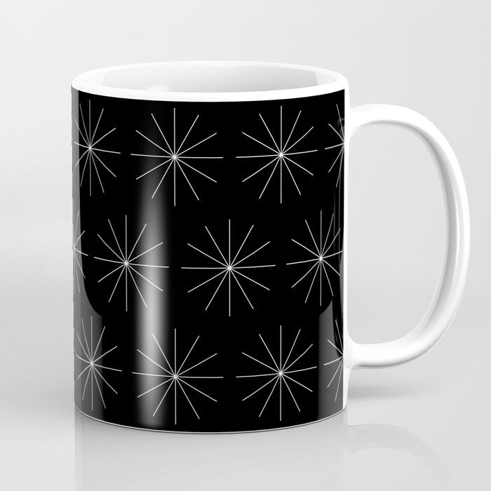 Minimalist Starburst Pattern VII Coffee Mug Gallery Image 1