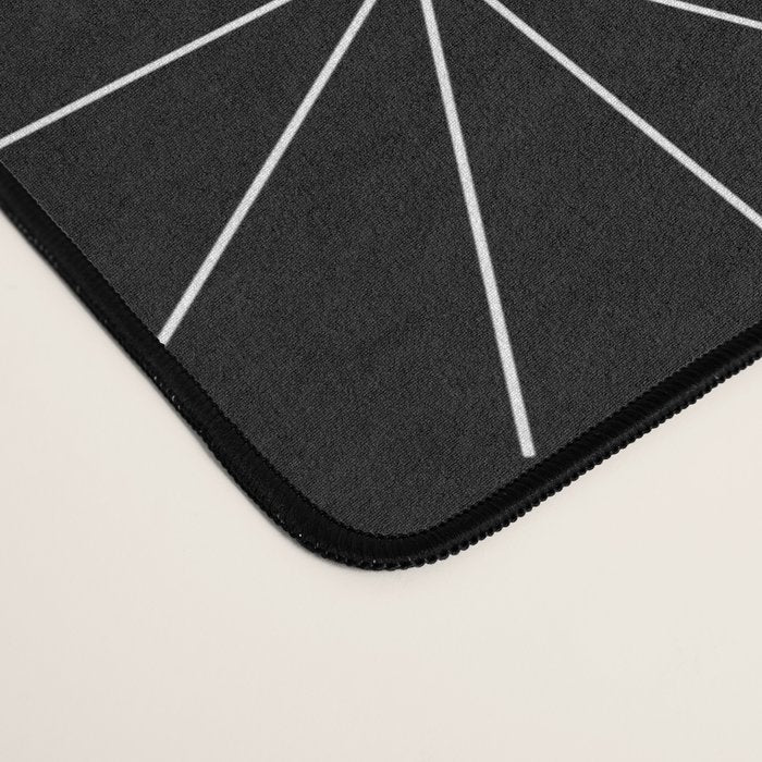 Minimalist Starburst Pattern VII Desk Mat Gallery Image 4