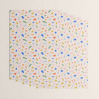Fun colorful abstract organic shape art pattern Wrapping Paper Gallery Image 3