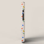 Fun colorful abstract organic shape art pattern iPhone Case Gallery Image 2