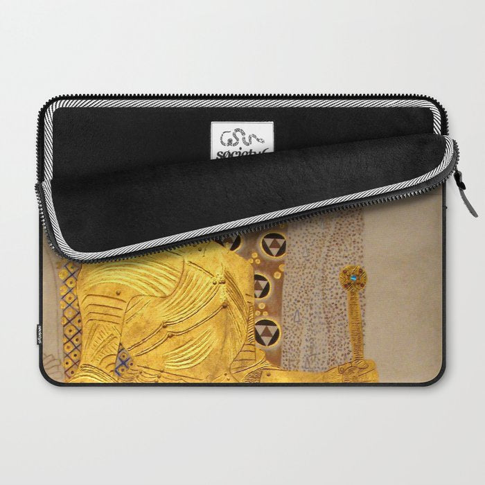 Gustav Klimt "The Golden Knight" Laptop Sleeve Gallery Image 2