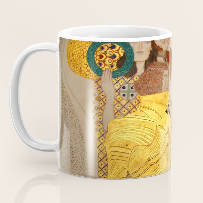 Gustav Klimt "The Golden Knight" Coffee Mug Gallery Image 3