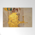 Gustav Klimt "The Golden Knight" Welcome Mat Gallery Image 1