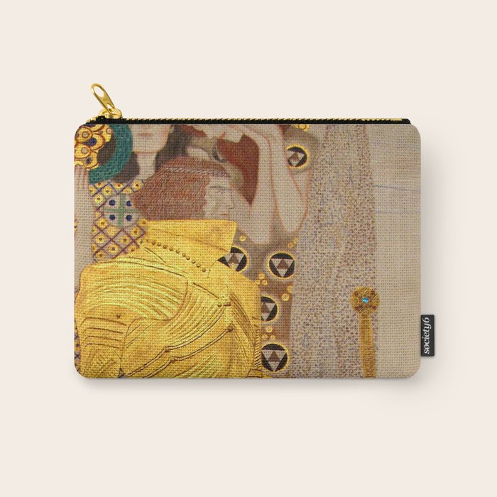Gustav Klimt "The Golden Knight" Carry All Pouch Gallery Image 1
