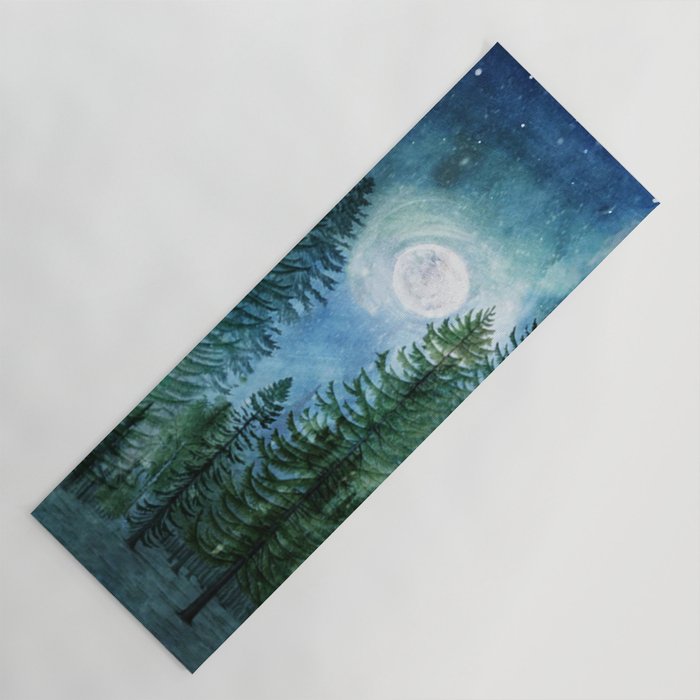 Silent Forest Yoga Mat Gallery Image 1