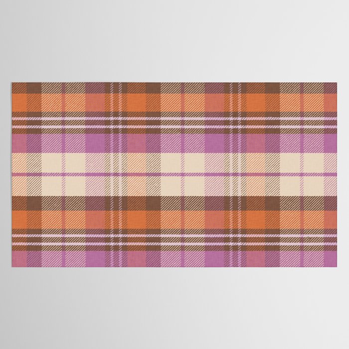 Cozy Twill Plaid - Fall Colors Tablecloth Gallery Image 2