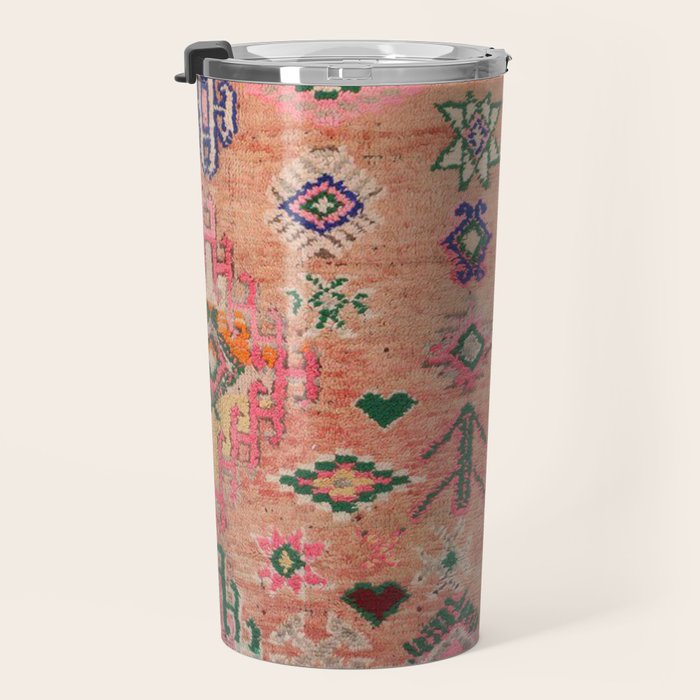 Moroccan Berber Traditional Carpet Travel Mug Gallery Image 3