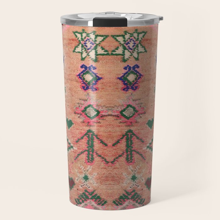 Moroccan Berber Traditional Carpet Travel Mug Gallery Image 1
