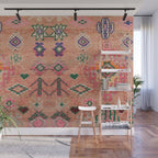Moroccan Berber Traditional Carpet Wall Mural Gallery Image 1