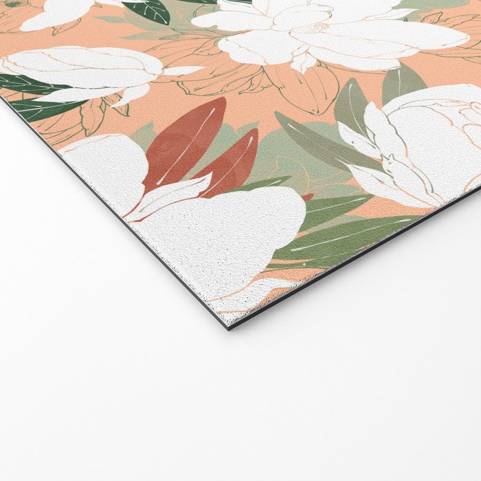 Big floral blossoms PF24 Welcome Mat Gallery Image 2
