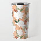 Big floral blossoms PF24 Travel Mug Gallery Image 1
