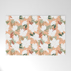 Big floral blossoms PF24 Welcome Mat Gallery Image 1