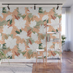 Big floral blossoms PF24 Wall Mural Gallery Image 1