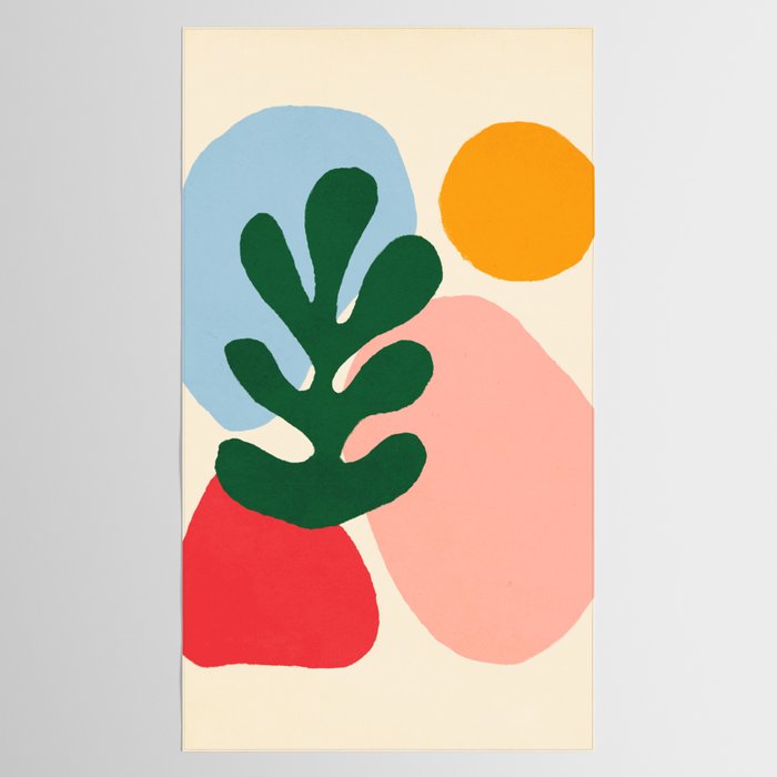 Wildlife | Cutouts by Henri Matisse Tablecloth Gallery Image 2