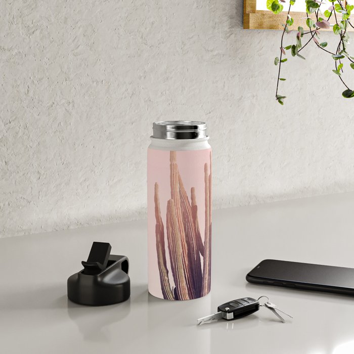 Blush Cactus Water Bottle Gallery Image 4