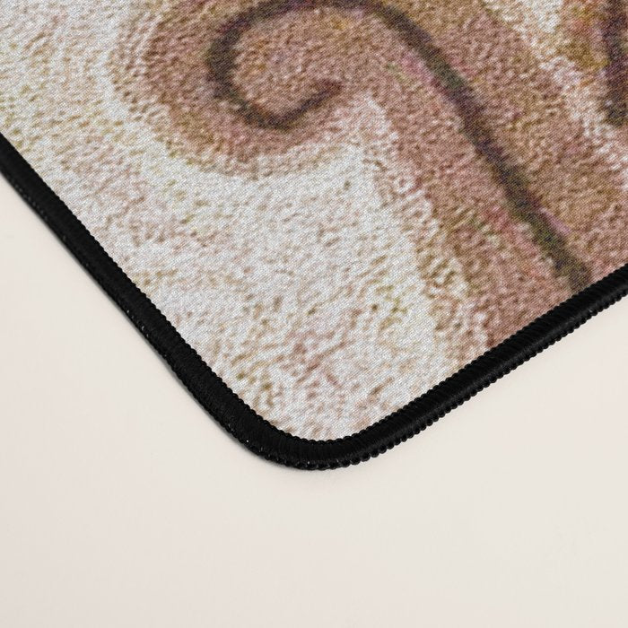 Vintage American Floral Rug Print Desk Mat Gallery Image 4