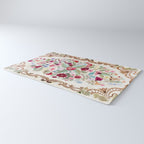 Vintage American Floral Rug Print Rug Gallery Image 3