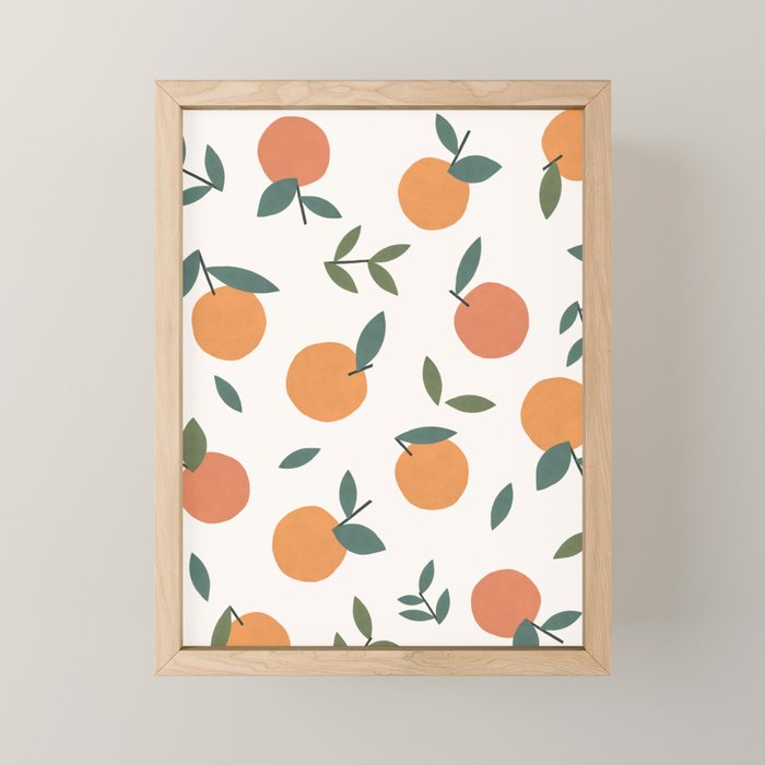Clementines  Mini Art Print Gallery Image 1
