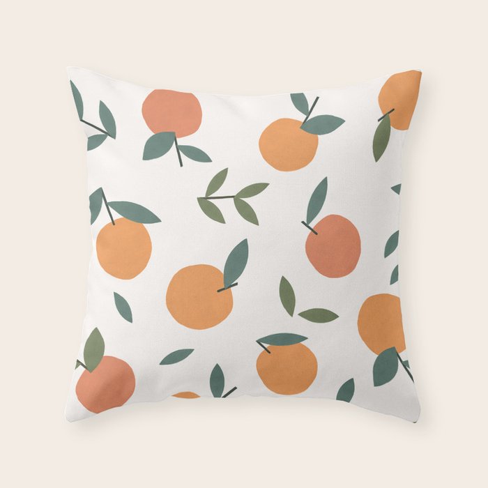 Clementines  Throw Pillow Gallery Image 6