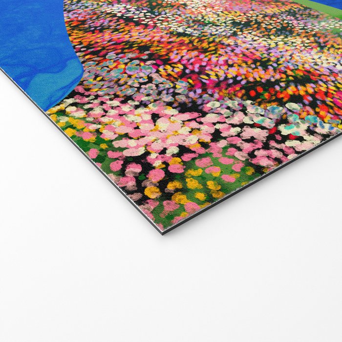 Flower Field Stream Welcome Mat Gallery Image 2