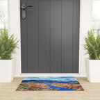 Flower Field Stream Welcome Mat Gallery Image 3