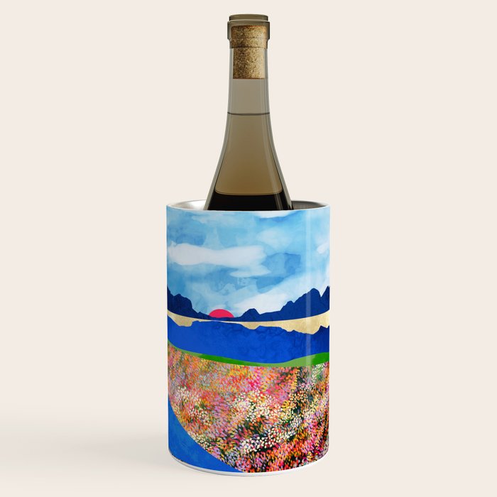 Flower Field Stream Wine Chiller Gallery Image 3