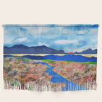Flower Field Stream Wall Hanging Gallery Image 1