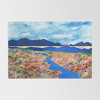 Flower Field Stream Rug Gallery Image 2