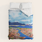 Flower Field Stream Duvet Cover Gallery Image 6