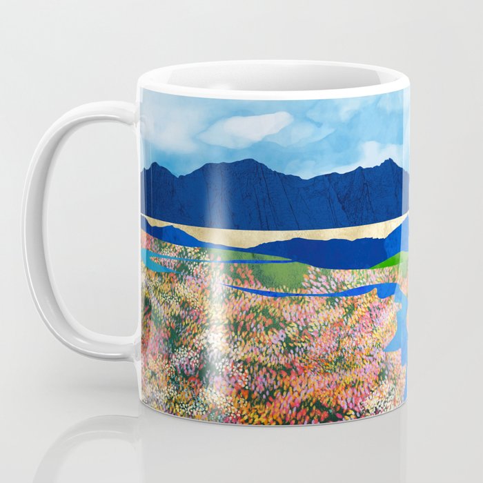 Flower Field Stream Coffee Mug Gallery Image 3