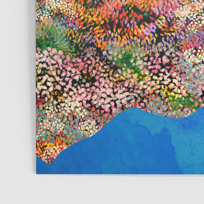 Flower Field Stream Poster Gallery Image 3