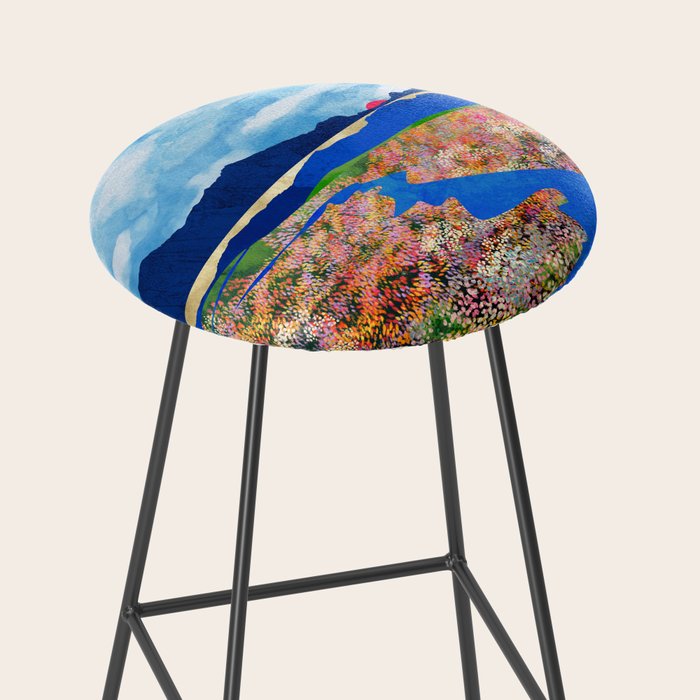 Flower Field Stream Stool Gallery Image 2