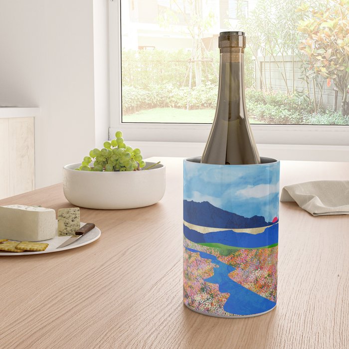 Flower Field Stream Wine Chiller Gallery Image 4