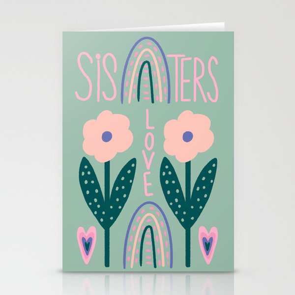 Sisters Love  Stationery Card Gallery Image 2