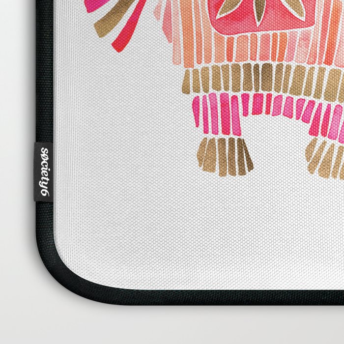 Mexican Donkey PinÌata - Pink & Rose Gold Palette Laptop Sleeve Gallery Image 3
