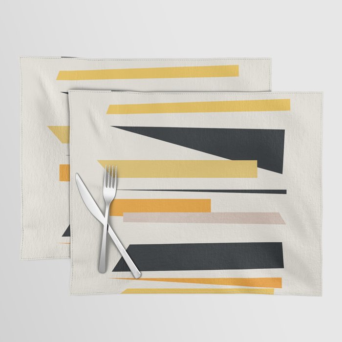 Abstract Minimal Shapes 97 Placemat Gallery Image 1