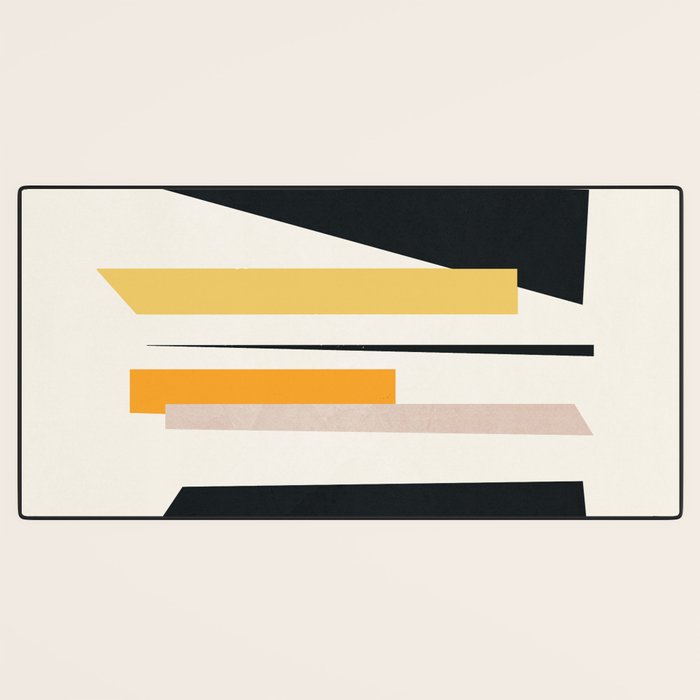 Abstract Minimal Shapes 97 Desk Mat Gallery Image 3