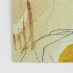 the sun rises and sets modern abstract mixed media painting Poster Gallery Image 3