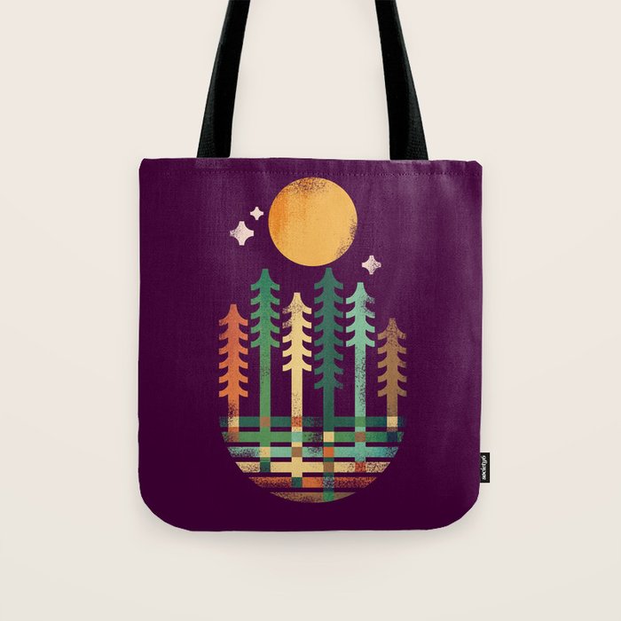 Night in the wood Tote Bag Gallery Image 1