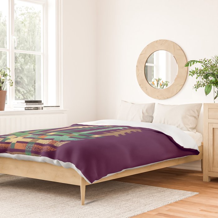 Night in the wood Duvet Cover Gallery Image 2