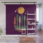 Night in the wood Wall Mural Gallery Image 1