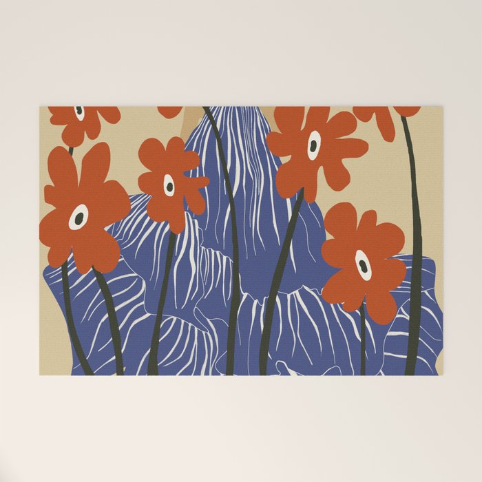 Floral fairy fashion  Welcome Mat Gallery Image 1