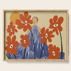 Floral fairy fashion  Serving Tray Gallery Image 1