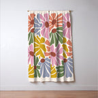 Big Groovy Flower - Vintage Window Curtain Gallery Image 3